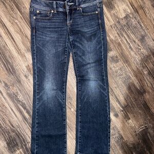 American Eagle Outfitters Women’s Bootcut Jeans - Dark Blue Wash